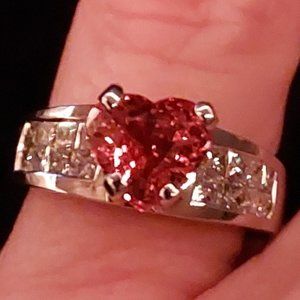 Heart Shaped Pink Burmese Spinel